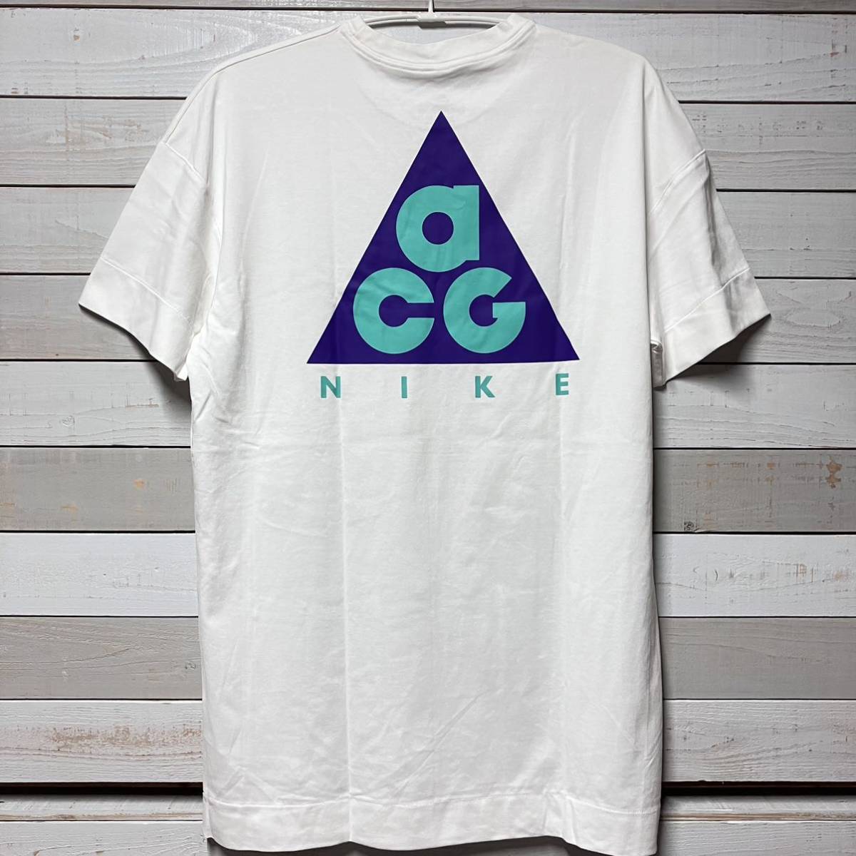 送料無料 SIZE M NIKE ACG TEE SHIRT WHITE ナイキ エーシージー Tシャツ ホワイト OUTDOOR