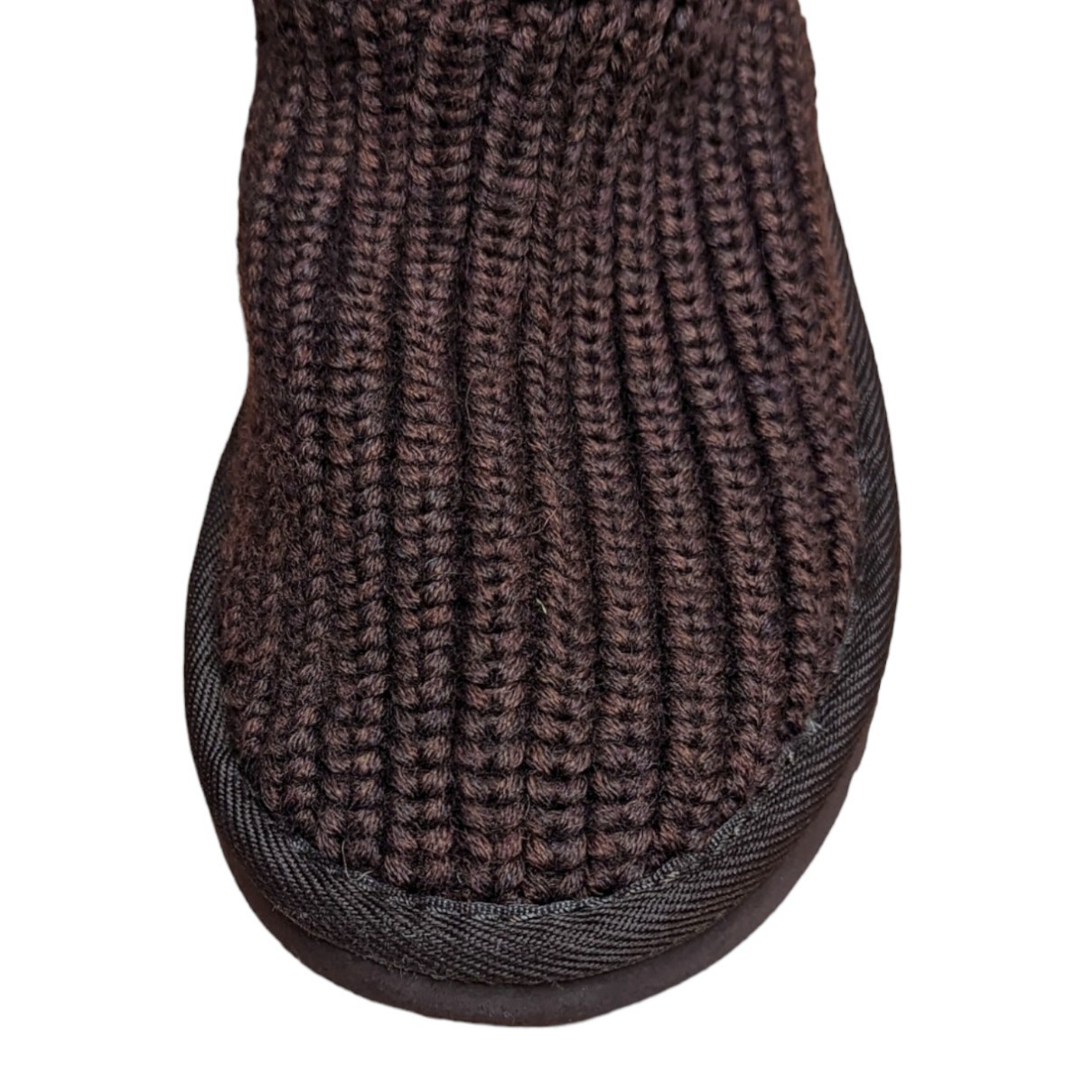 UGG アグ ニットロングブーツ 22cm ブラウン レディースブーツ UGG アグ ニットロングブーツ 22cm ブラウン レディースブーツ
