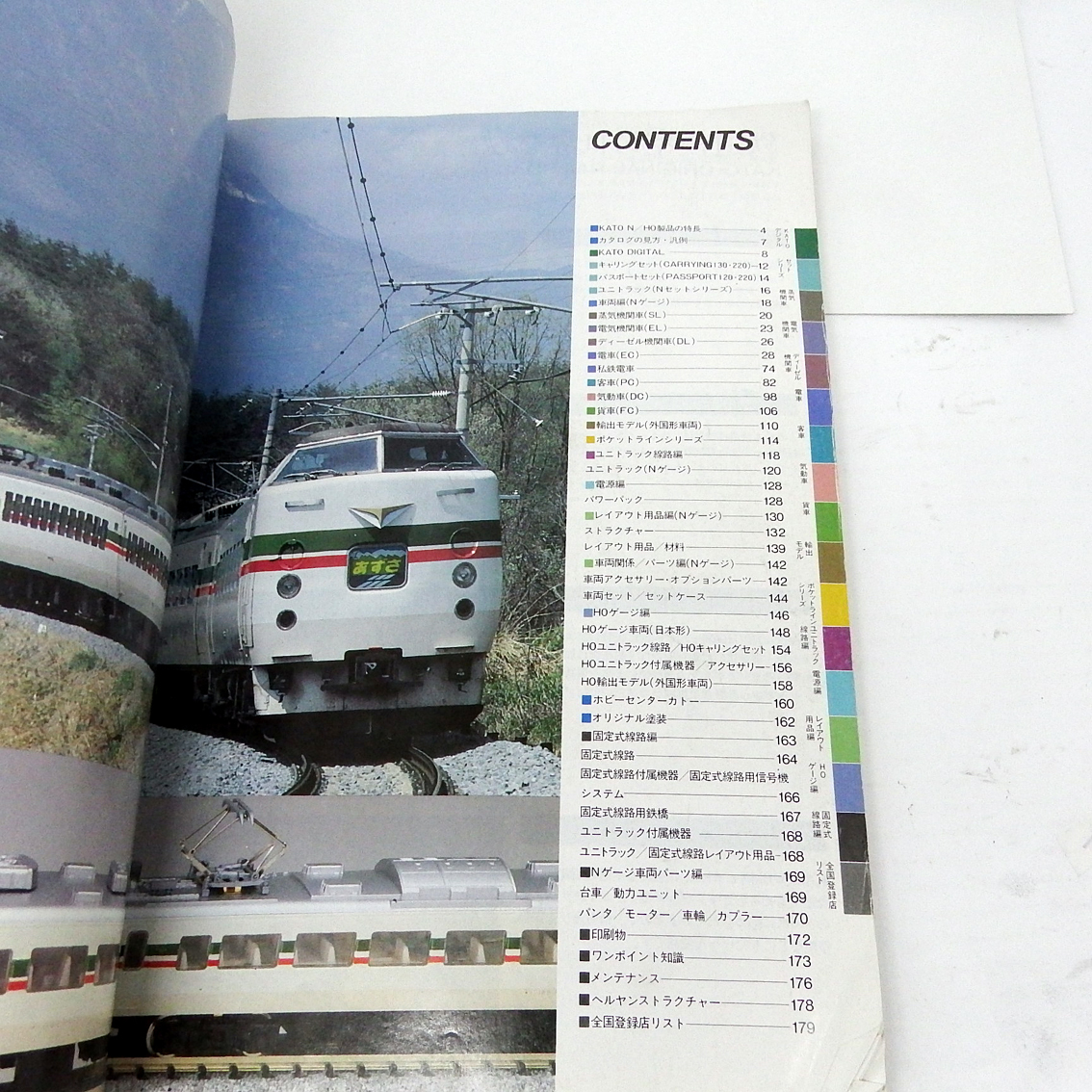 IB09440　25-000　カトー鉄道模型カタログ　1988_画像2