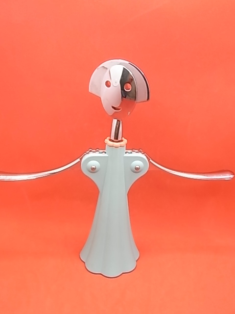 ALESSI アレッシィ Anna G. コルク抜き ワインオープナー コークスクリュー + キッチンマグネット ペプシ 非売品 インテリア 送料￥510の画像2