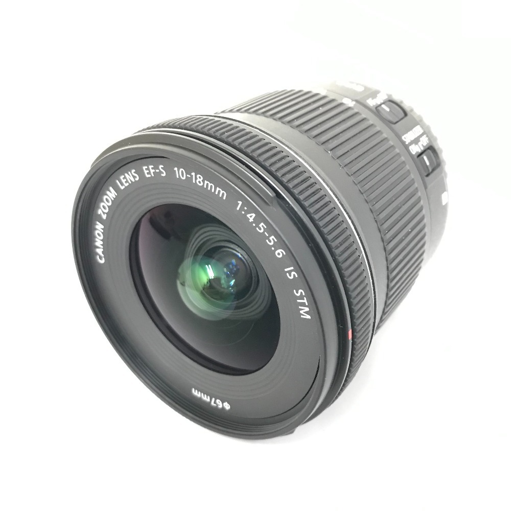 Canon カメラレンズ EF-S 10-18mm 1:4.5-5.6 IS STM 美品