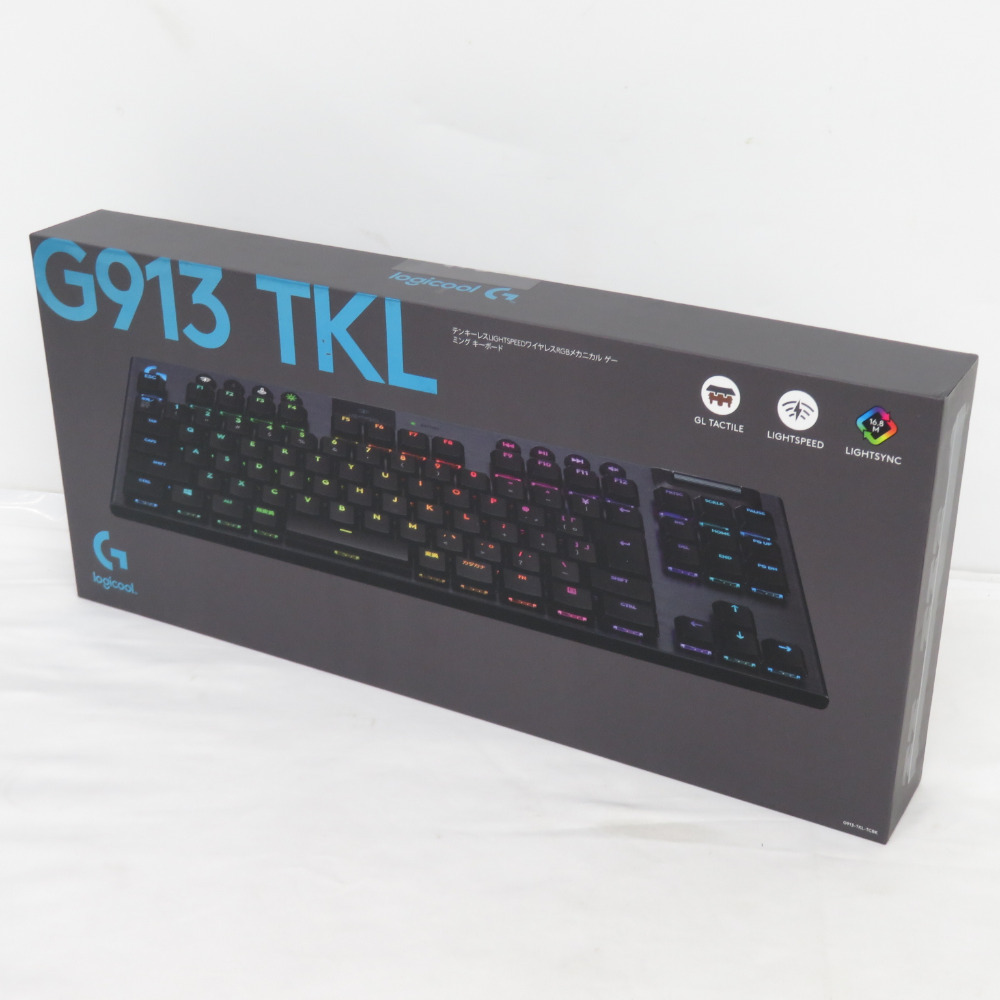 ロジクール G913-TKL-TCBK テンキーレス ワイヤレス RGB ゲー… - PC