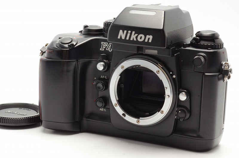 【 憧れのフラッグシップ機 】ニコン NIKON F4 一眼レフフィルムカメラ 動作確認済み ＜ボディキャップ付属＞9DT9420