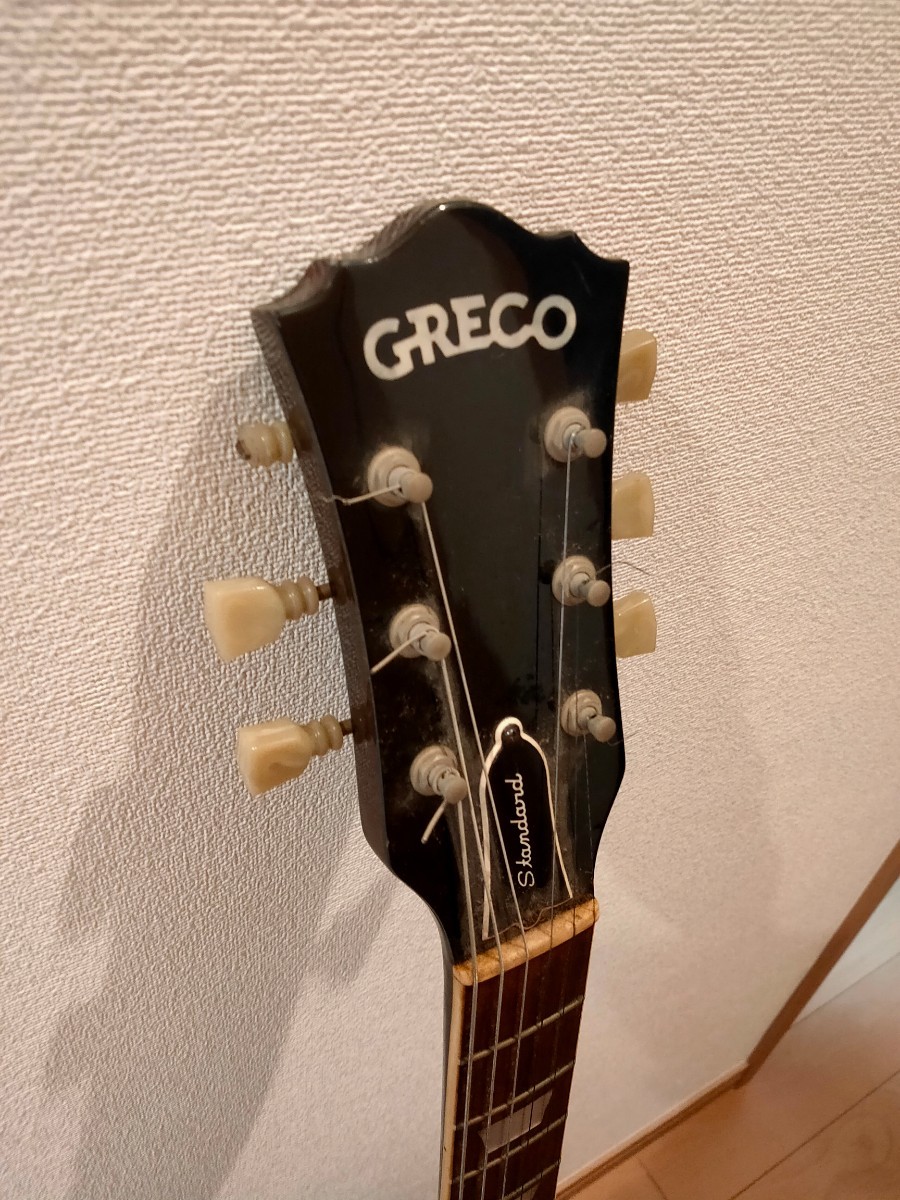 Yahoo!オークション - GRECO EG-500 エレキギター レスポール ジャン...