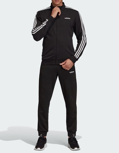 【現金特価】 adidas L ブラック 黒 セットアップ スウェット トラックスーツ アディダス