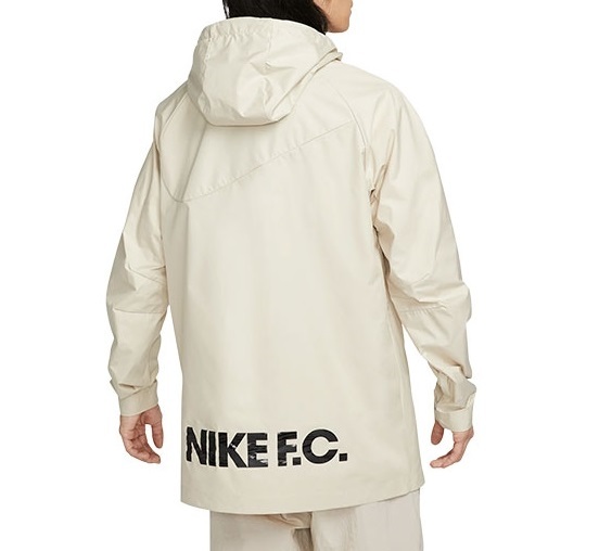 NIKE F.C. Storm-FIT WC フーディ レイン ジャケット ラタン M ナイキ FC サッカー フットサル 防風 防水 ストームフィット DQ5203-206_画像2