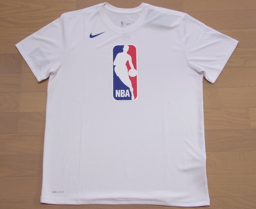 NIKE NBA Tシャツ 白 ホワイト M ナイキ バスケットボール ドライフィット ビッグ ジェリー ウエスト