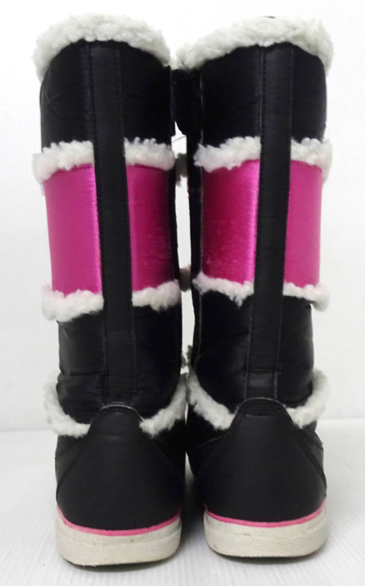 NIKE Nike CHENUMO WS che nmo winter ботинки 24cm чёрный розовый утиль 