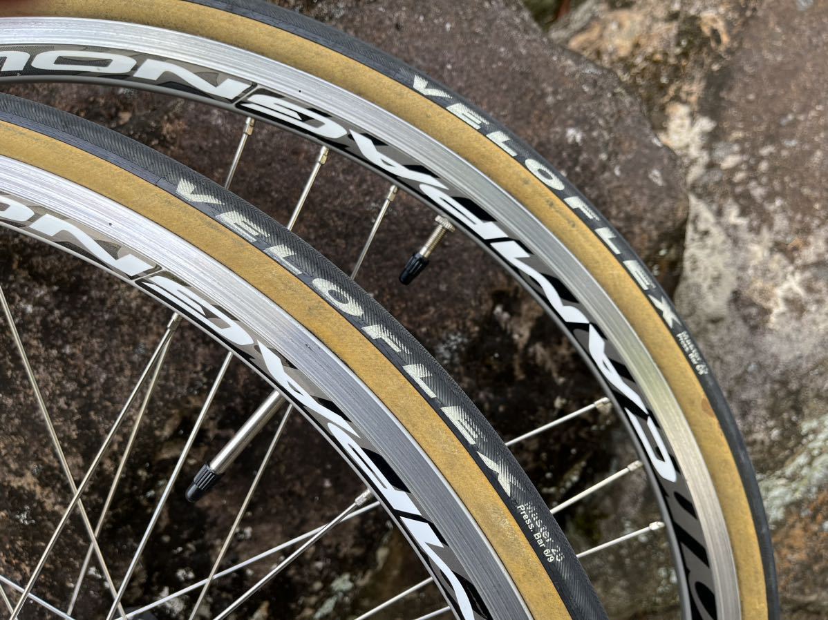 カンパニョーロ カムシン Campagnolo KHAMSIN シルバー ホイール前後