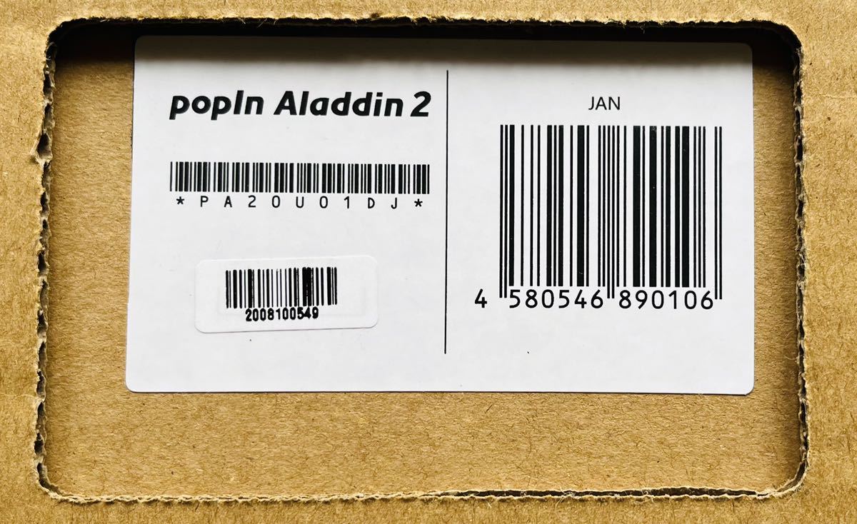 送料無料新品未開封popIn Aladdin 2 とaladdin connector PA20U01DJ