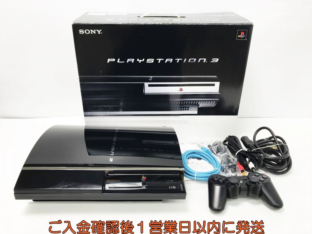 1円】PS3 本体 60GB 初期型 ブラック SONY PlayStation3 CECHA00 初期