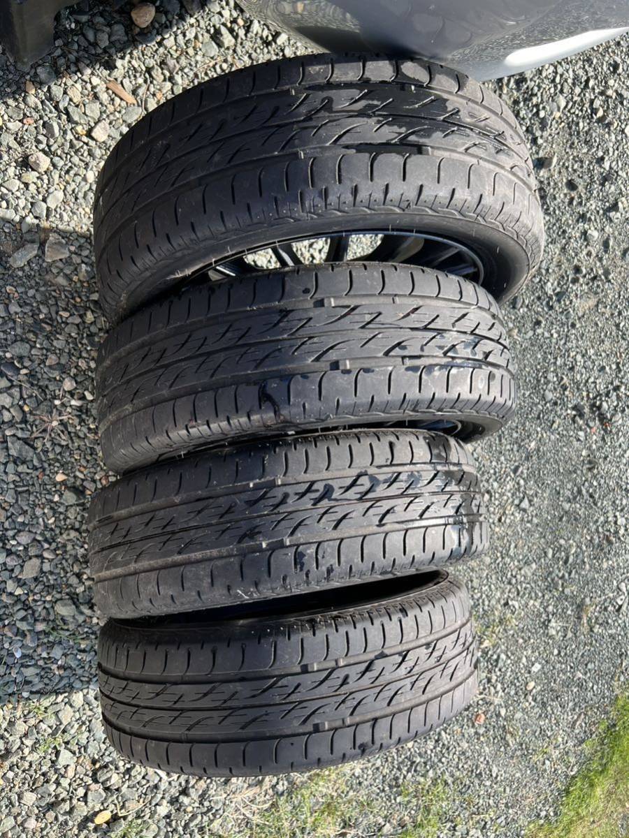 SEIN RACING S 14×4.5J＋45 PCD100 4H ブリヂストン　165/55R14 ４本セット_画像6