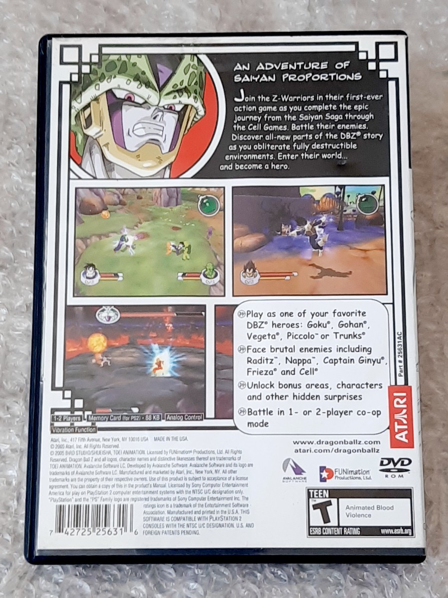 PS2 ドラゴンボール SAGAS 日本未発売 DRAGONBALL｜PayPayフリマ