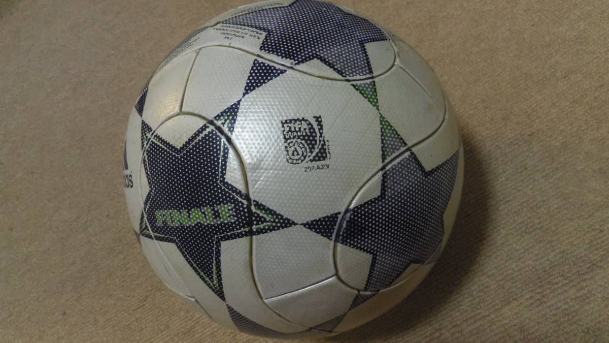 公式球 フィナーレ 5号球 size5 FINALE adidas チャンピオンズリーグ 08 09 サッカーボール UEFA FIFA OMB official match ball holds air