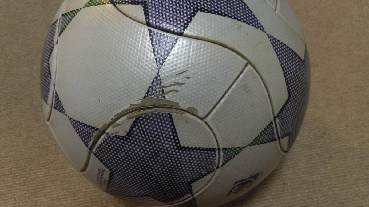 公式球 フィナーレ 5号球 size5 FINALE adidas チャンピオンズリーグ 08 09 サッカーボール UEFA FIFA OMB official match ball holds air