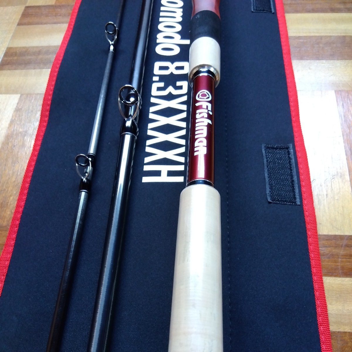 Fishman フィッシュマン BRIST ブリスト comodo コモド 8.3 XXXXH 保証書 アカメ 怪魚 ジャイアントベイトロッド 新品未使用 送料無料_画像5