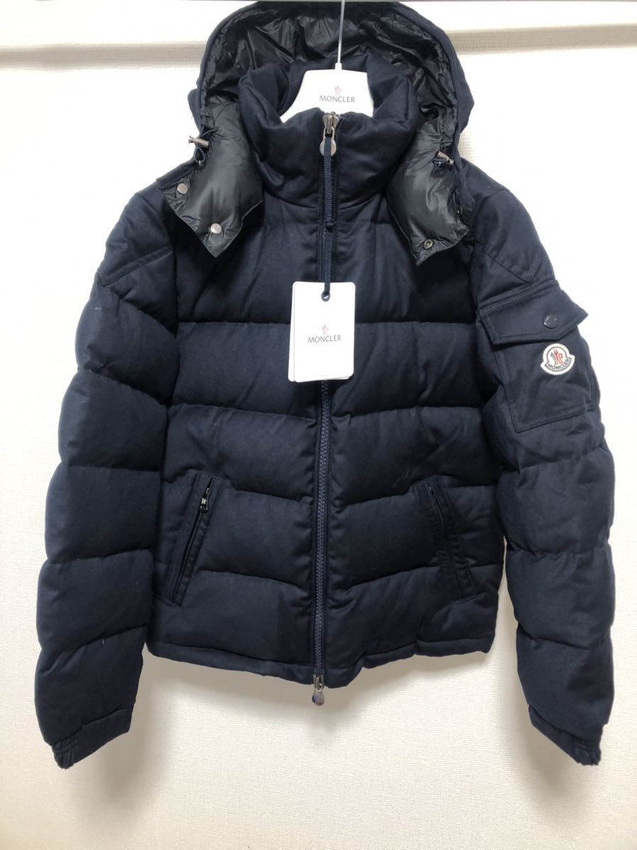 送料無料 未使用 MONCLER MONTGENEVRE 2 モンクレール ネイビー ダウン