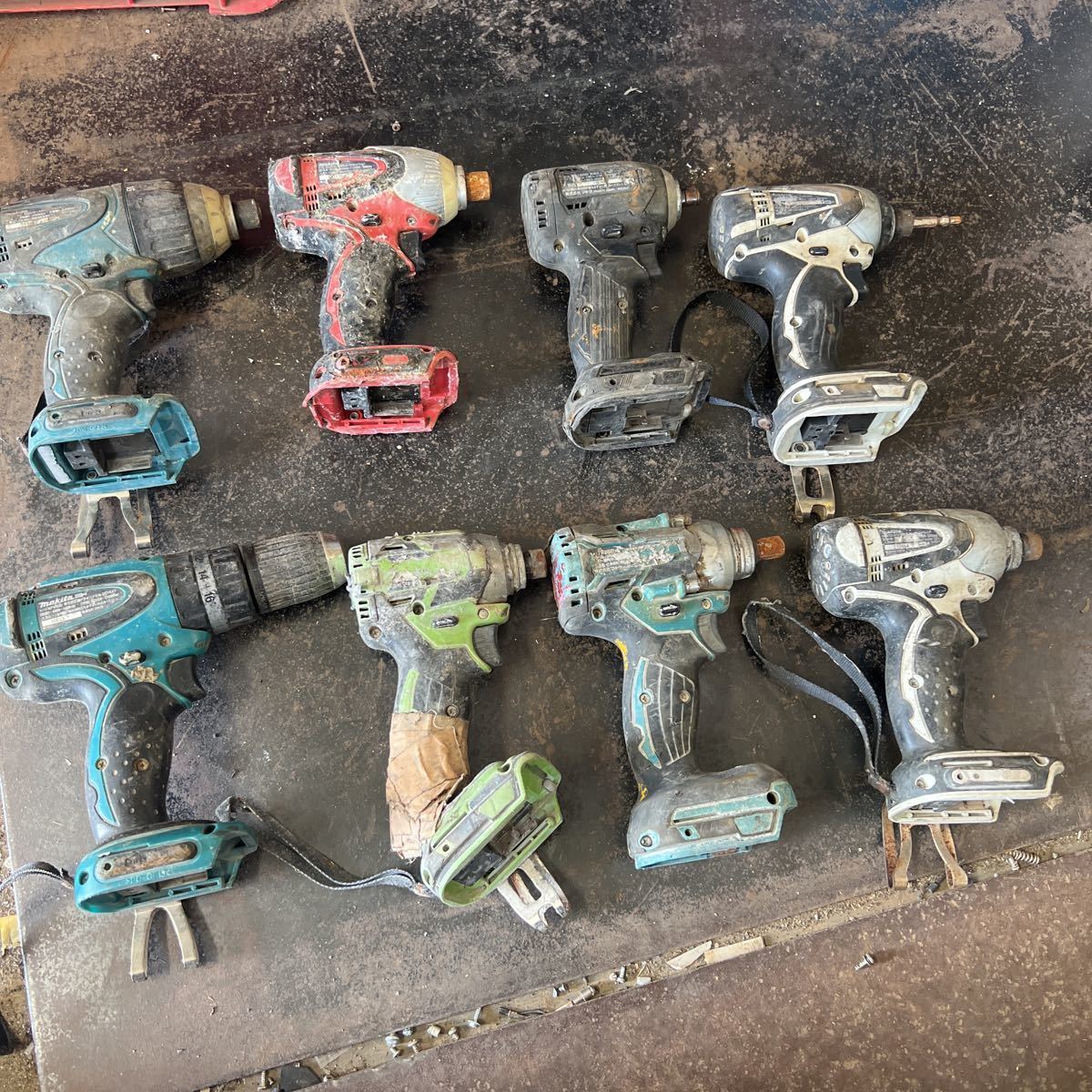 ジャンク品】中古品 makita マキタ 14.4V インパクトドライバ まとめて