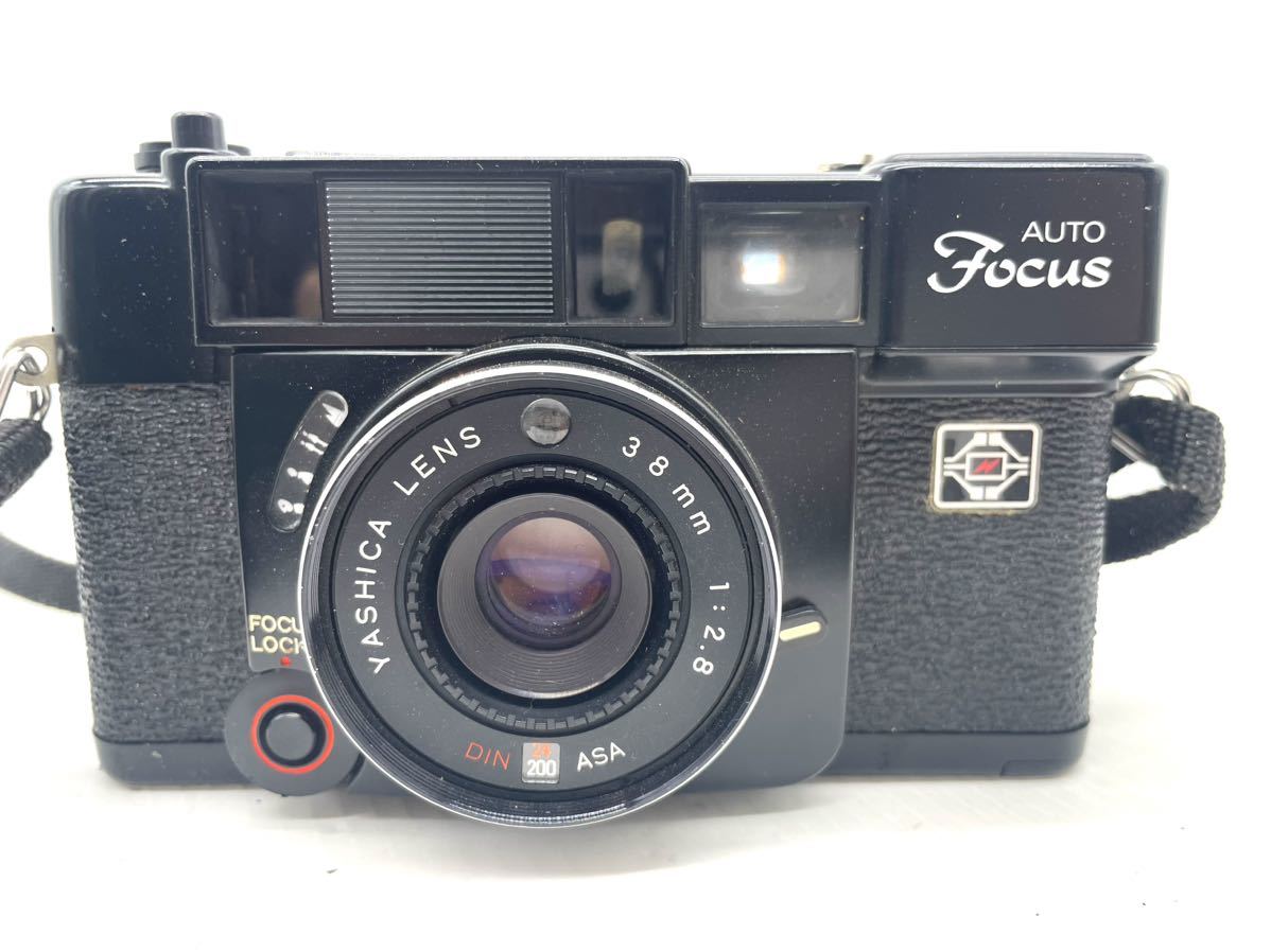 YASHICA ヤシカ AUTO FOCUS MOTOR 38mm F2.8コンパクトフィルムカメラ 類似品多数出品中 同梱可能_画像2