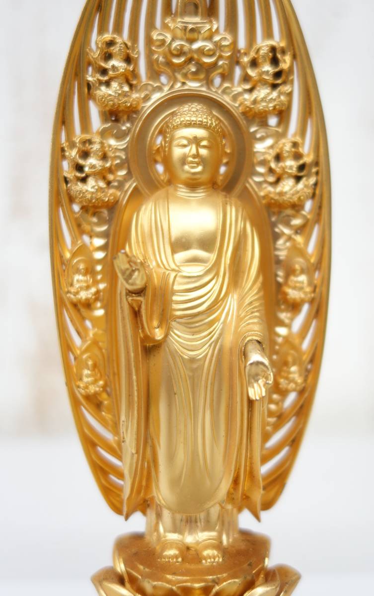 Bibian 比比昂- 伝統工芸工芸美術*阿弥陀如来立像仏像弥陀仏 Bibian 比比昂- 伝統工芸工芸美術*阿弥陀如来立像仏像弥陀仏