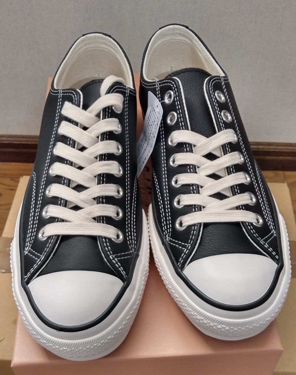 CONVERSE ADDICT chuck taylor leather ox 27cm black CONVERSE ADDICT chuck taylor leather ox 27cm black