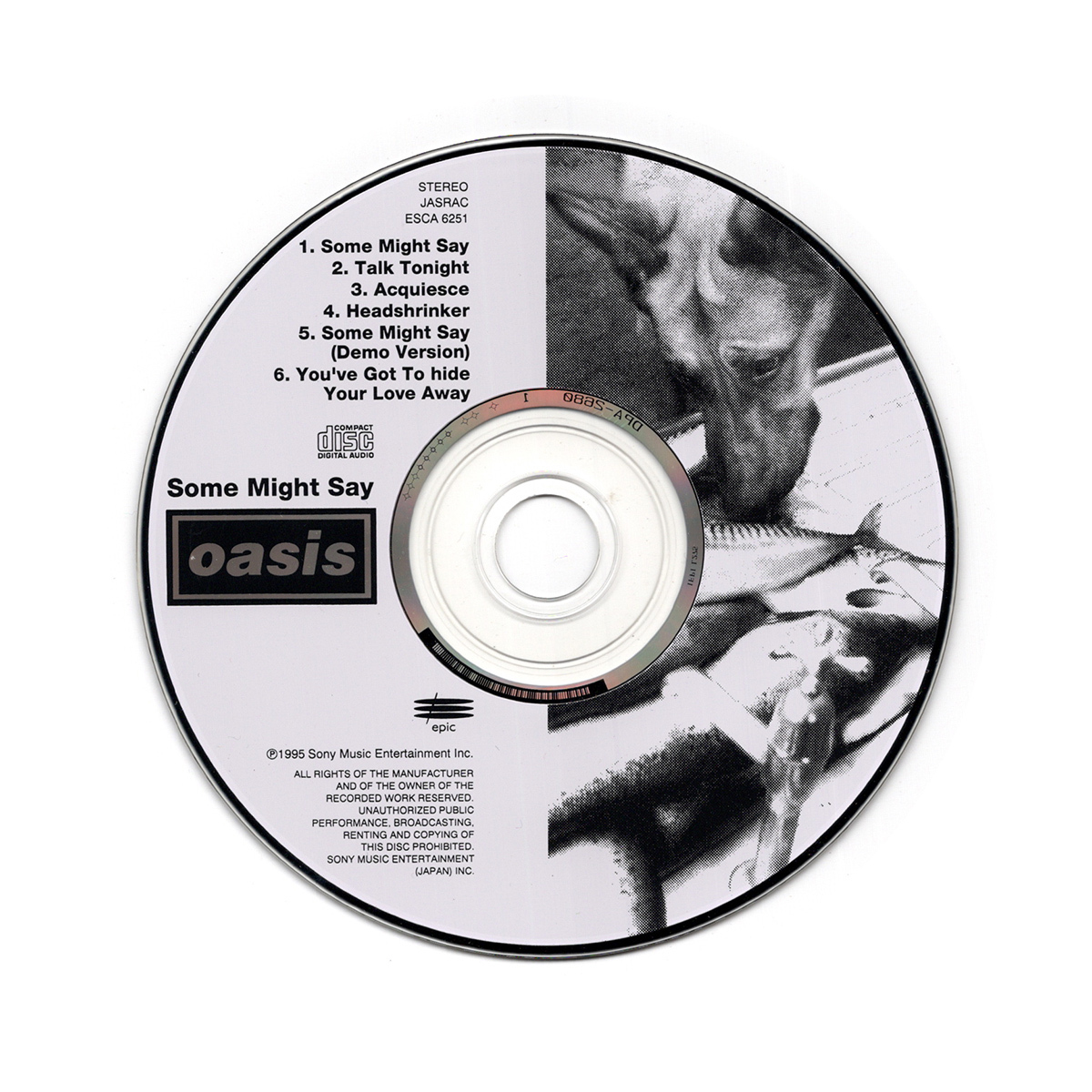 ビートルズのカバー 日本盤ボーナストラック収録《CD》 Oasis オアシス / Some Might Say 国内正規盤 [ESCA 6251]_画像9