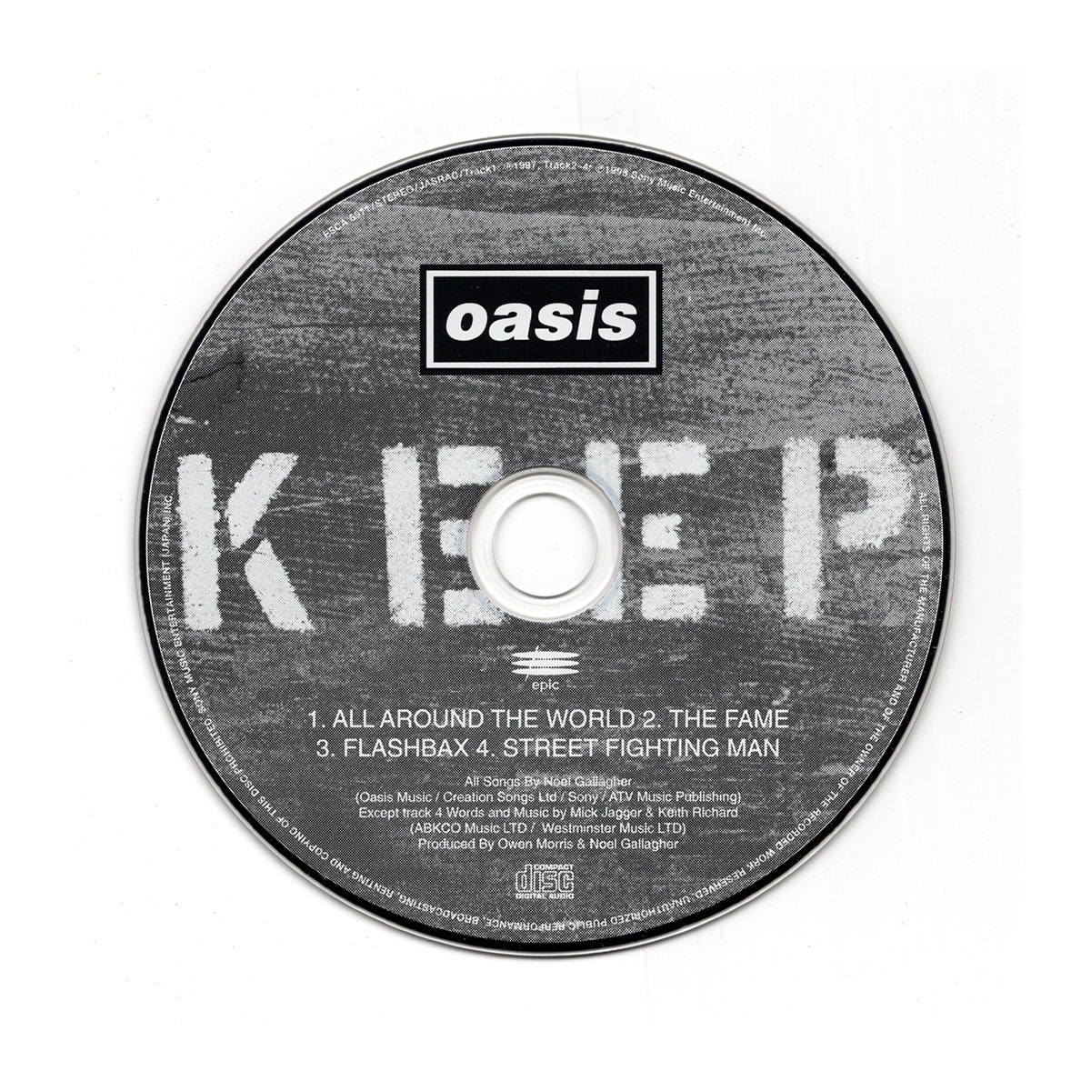  low кольцо * Stone z. покрытие сбор {CD} Oasis или sis/ All Around The World внутренний стандартный запись [ESCA 6911]
