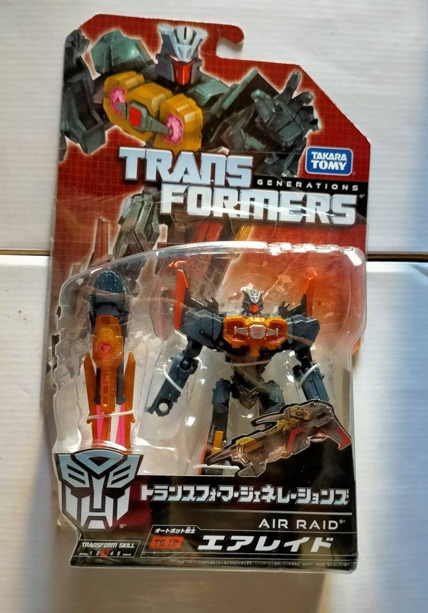 正規品 TG 12 トランスフォーマー ジェネレーションズ エアレイド 新品 戦士 フィギュア TF TRANSFORMERS GENERATIONS AIR RAID Figure