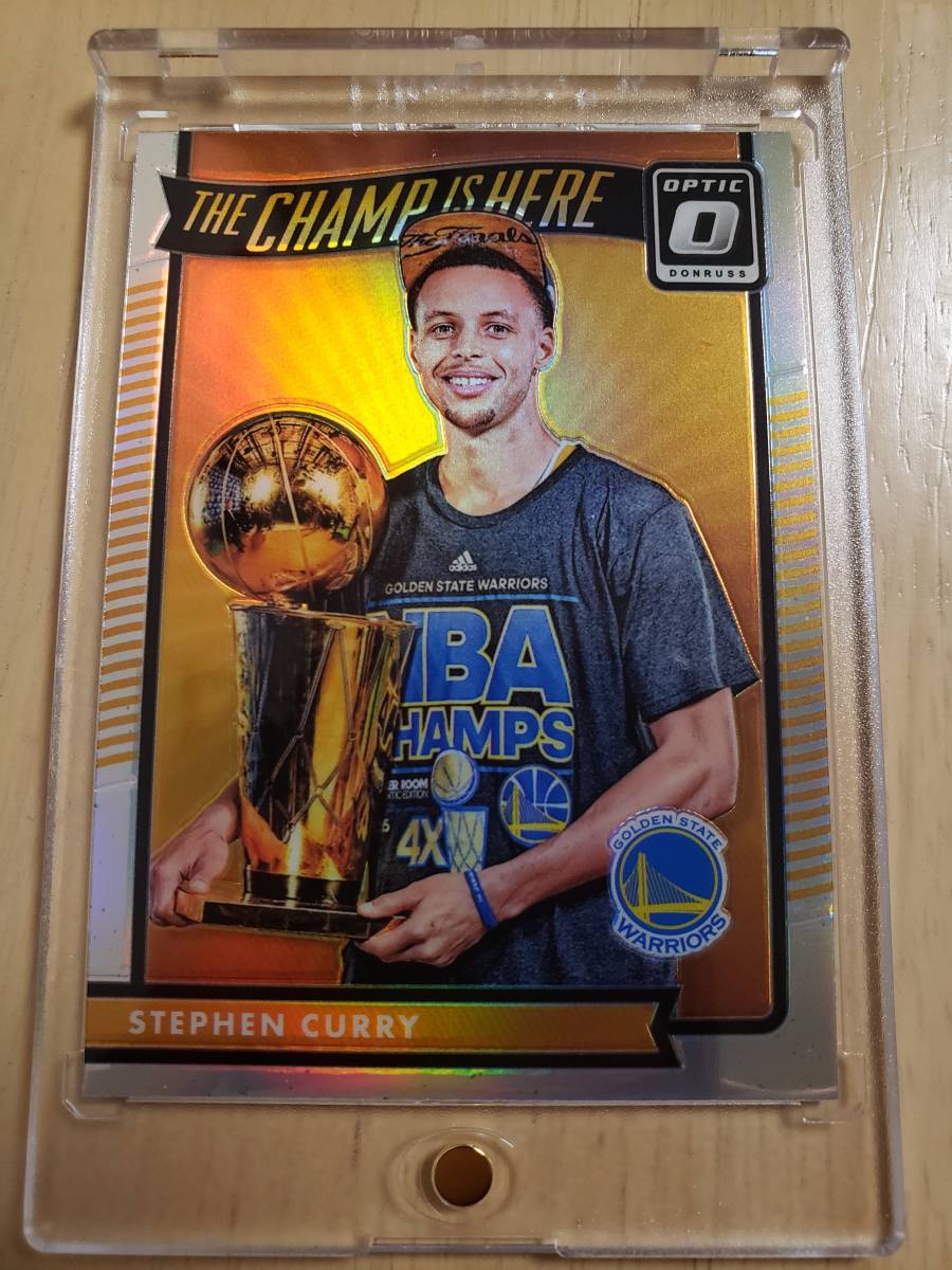SP 2016 -17 Panini Donruss Optic Holo STEPHEN CURRY #2 / ステフェン カリー Prizm Silver The Champ is Here Refractor