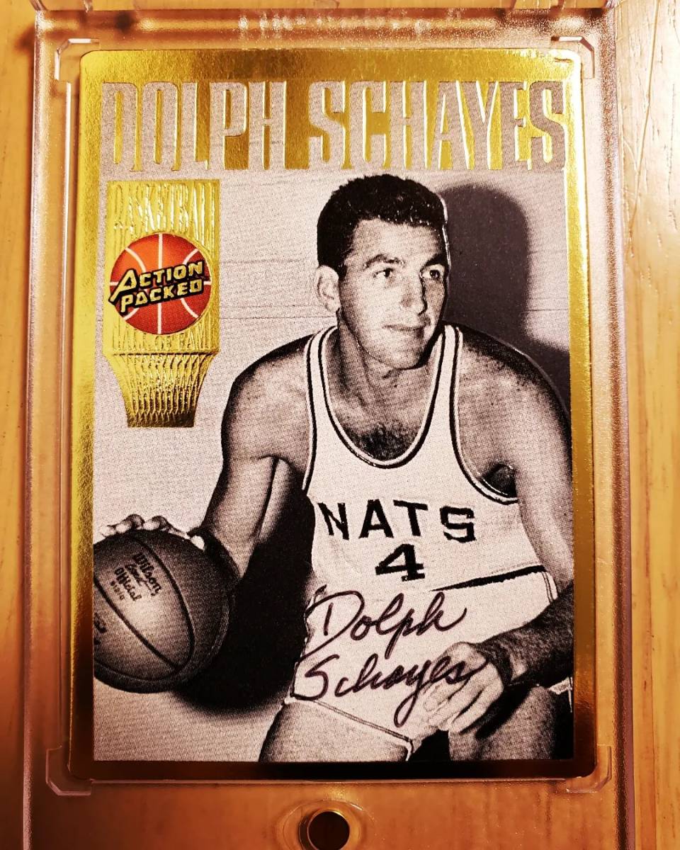 サイン 1994 -95 Action Packed DOLPH SCHAYES Auto / ドルフ シェイズ Autograph