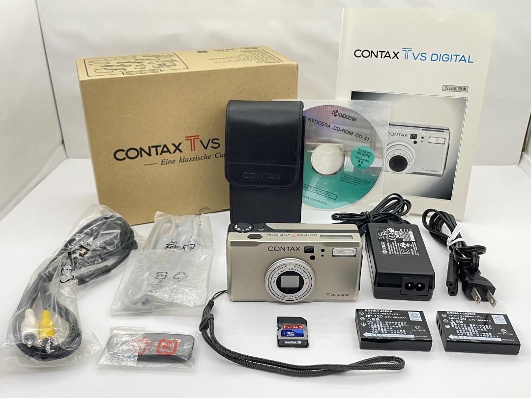 返品?交換対象商品】 【希少/美品】CONTAX コンタックス TVS デジタル