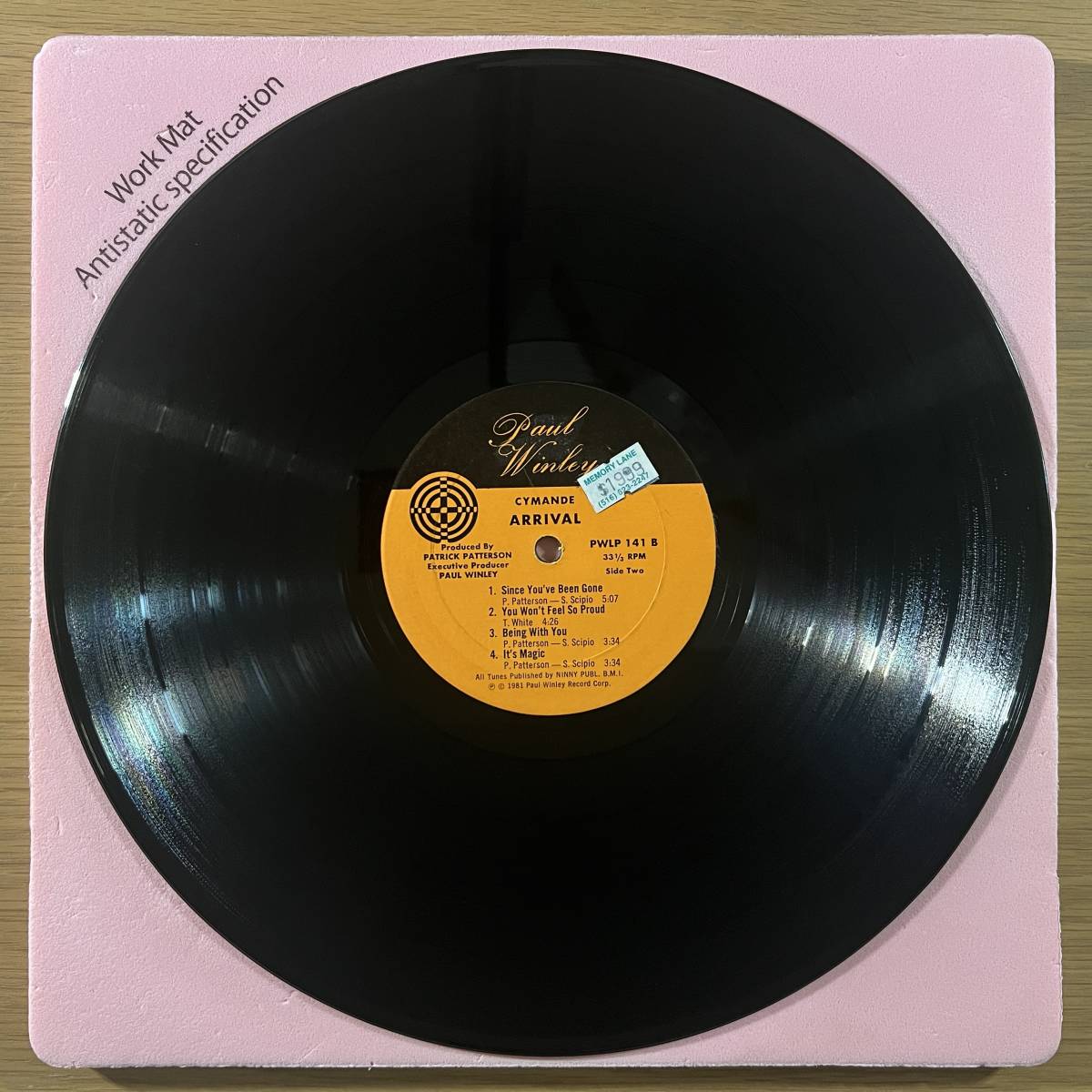 CYMANDE Arrival US ORIG LP 1981 PAUL WINLEY LP 141の画像4