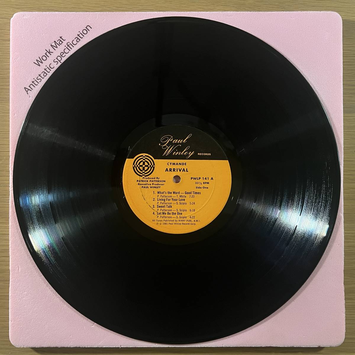 CYMANDE Arrival US ORIG LP 1981 PAUL WINLEY LP 141の画像3