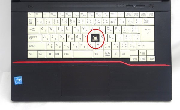 【ジャンク品/部品取り用 】ノートPC FUJITSU LIFEBOOK A574/M Celeron 2950M メモリなし/HDDなし 液晶表示不良 ＠J072_画像4