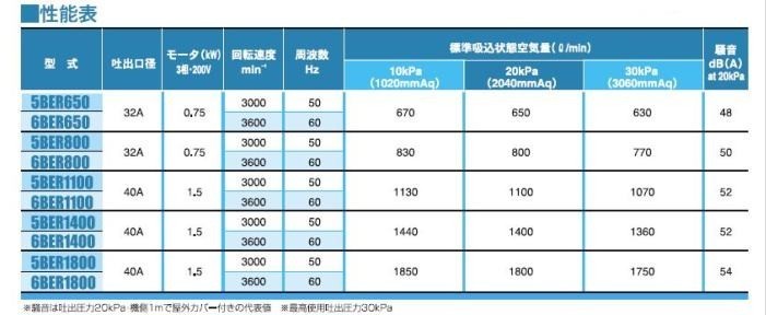 アンレット 6BER1800 60Hz 標準本体セット 200V2P モーター直結タイプ 　送料無料 但、一部地域除 代引/同梱不可_画像2