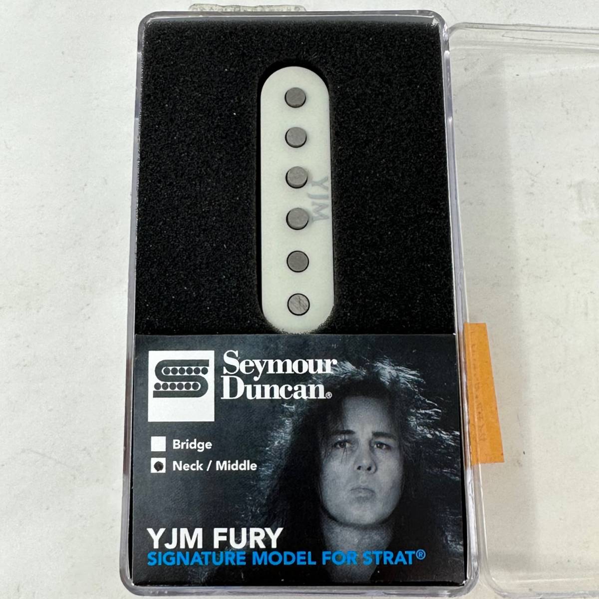 動作品 Seymour Duncan STK-S10n YJM FURY Neck Off-White イングヴェイ マルムスティーン セイモア ダンカン_画像2