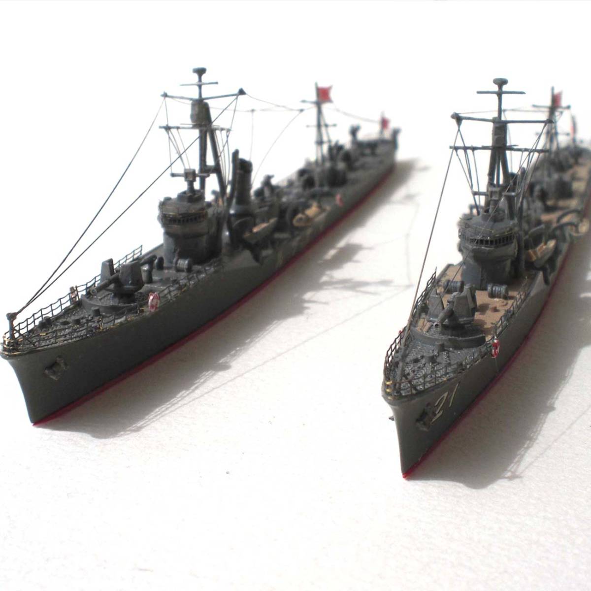 1/700 完成品 日本海軍水雷艇　千鳥・真鶴(ちどり・まなづる)二隻セット_画像9