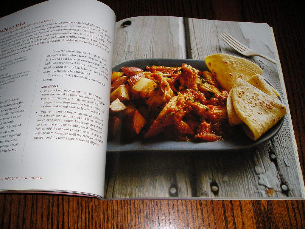  foreign book *Mexican Slow Cooker* Mexico cooking. beautiful taste .. recipe compilation 