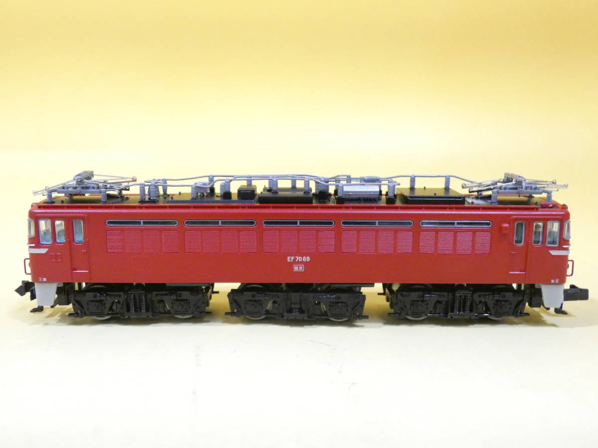 【鉄道模型】Nゲージ　マイクロエース　A0216　電気機関車　EF70-69　九州タイプ　【中古】J5　S744_画像2