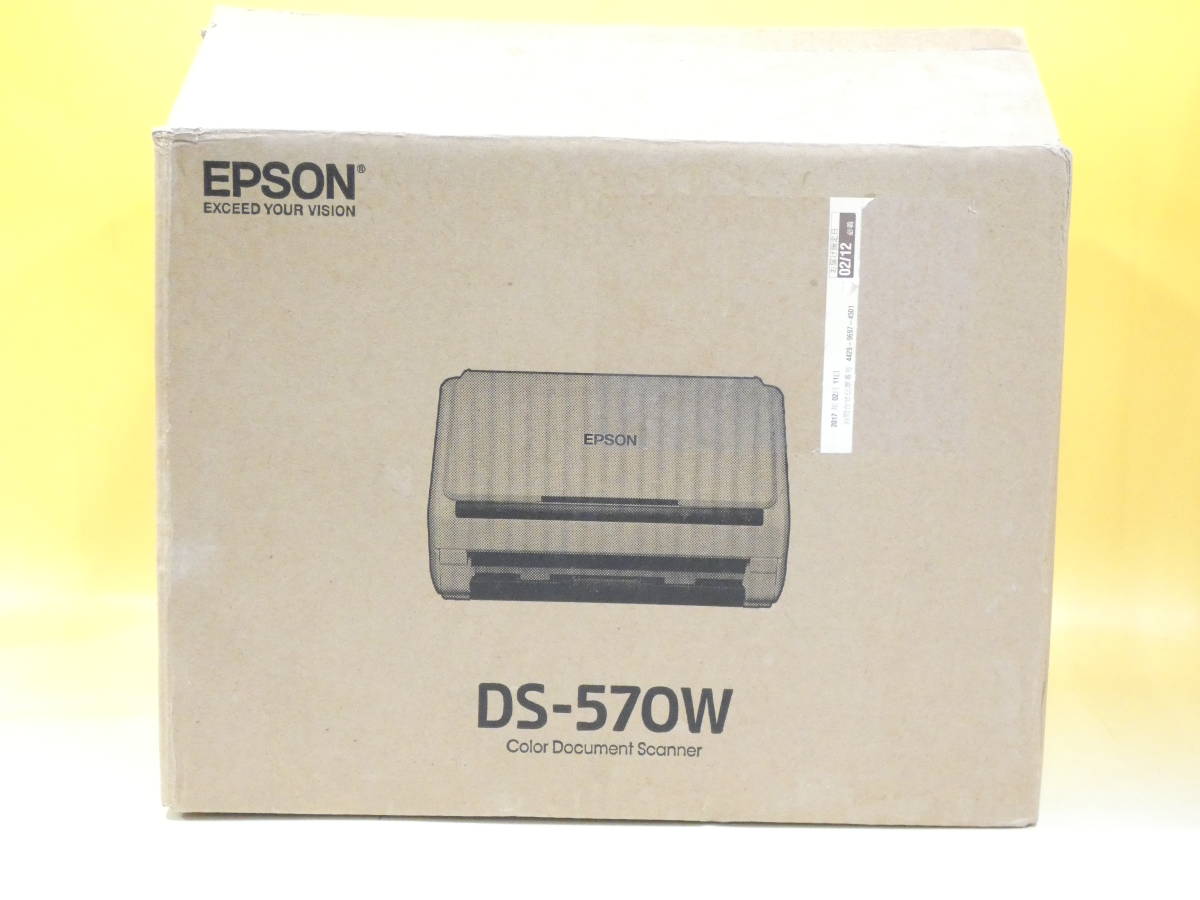 Sản phẩm 【中古】未使用? EPSON スキャナー DS-570W (シートフィード
