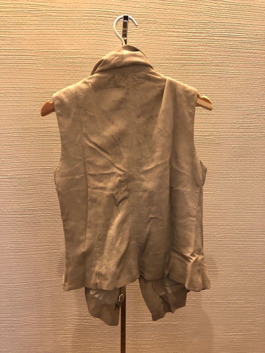rickowens リックオウエンス 変形 レザージレベスト 42 | noonanwaste.com