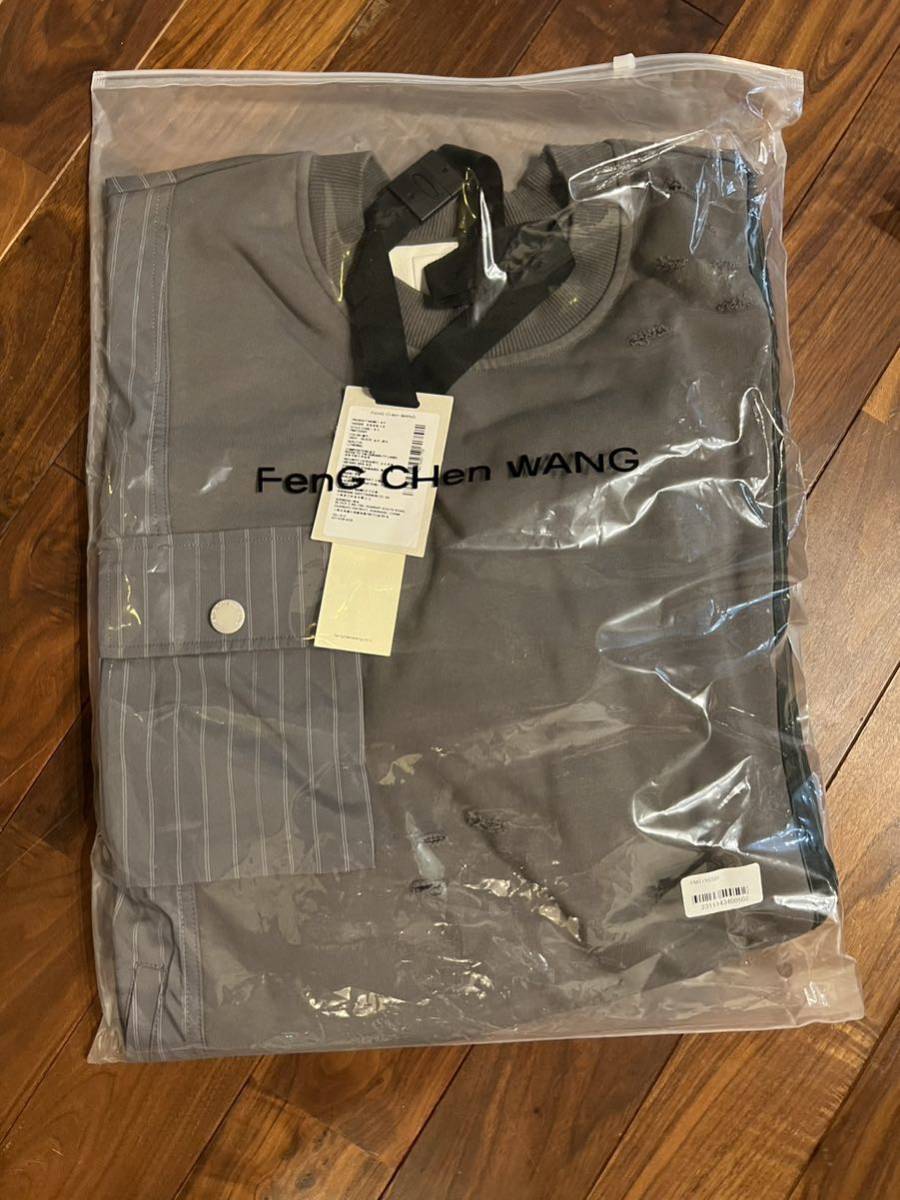 Feng Chen Wang フェンチェンワン ドッキング スウェット 23ss Feng Chen Wang フェンチェンワン ドッキング スウェット 23ss