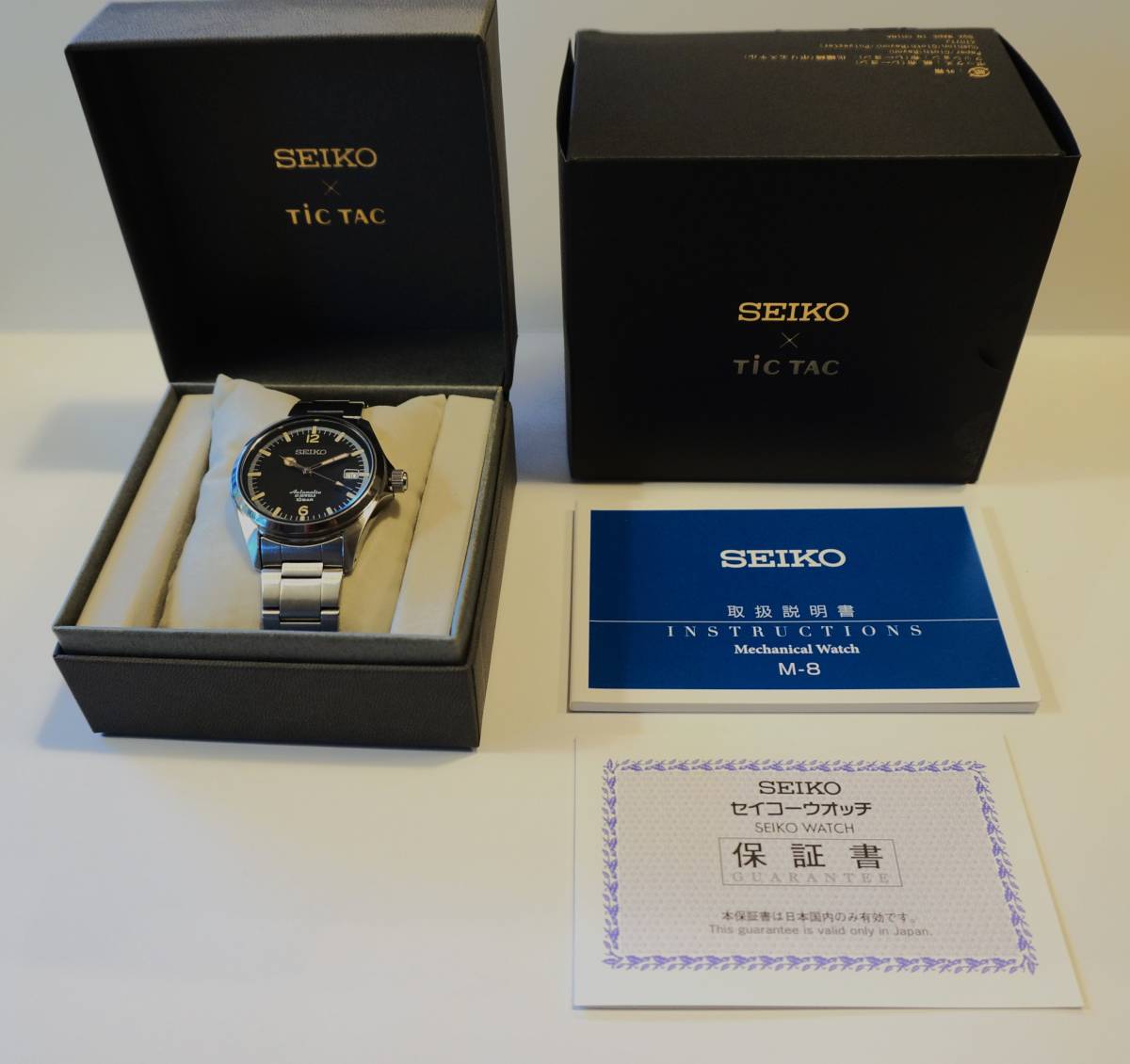 再入荷】 【SEIKO／TiCTAC】35周年コラボ 4R35-02R0 自動巻き セイコー