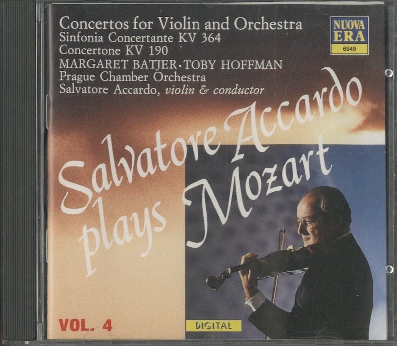 CD/ バーチャー、ホフマン / モーツァルト：ヴァイオリンとヴィオラのための協奏交響曲、コンチェルトーネ / 輸入盤 6949 30901_画像1