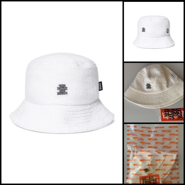 BLACK EYE PATCH OG LABEL PILE BUCKET HAT_画像1