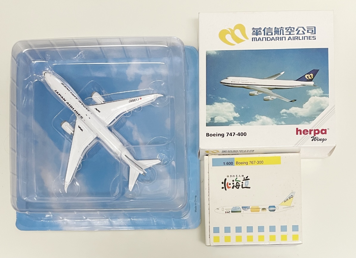 ヘルパ 1/500 B747-400 JALコレクション1/400 787-9 Schabak シャバック 1/600 767-300 ダイキャスト 完成品 ミニカー 飛行機 まとめ品の画像1