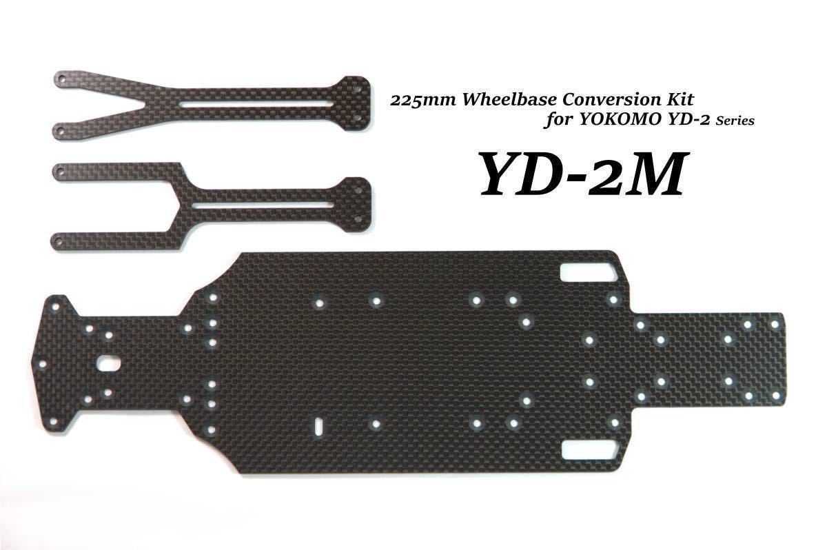 【YD-2M Ver1.1】 YOKOMO YD-2用225mmホイールベース用コンバージョン Mシャーシサイズ
