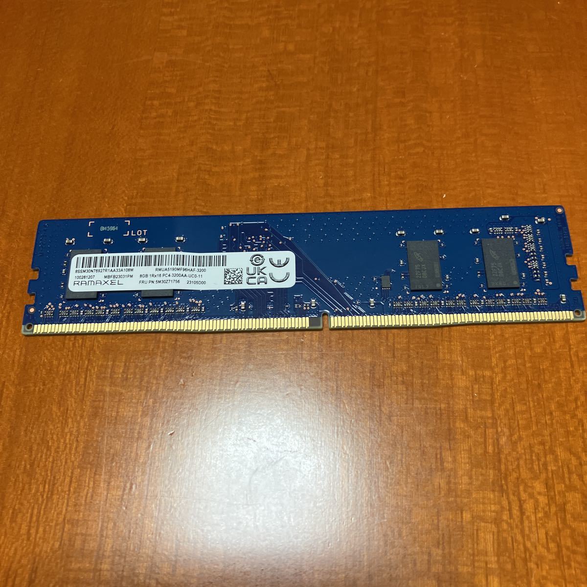 値引き歓迎 Lenovo デスクトップパソコン IdeaCentre 5i Gen 8 純正 DDR4-3200 デスクトップ用メモリモジュール 8GBの画像2