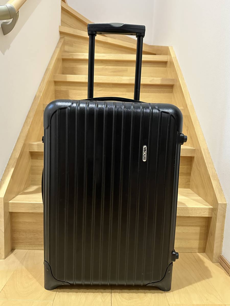 税込?送料無料】 RIMOWA SALSA 851.52 ブラック 機内持ち込みサイズ