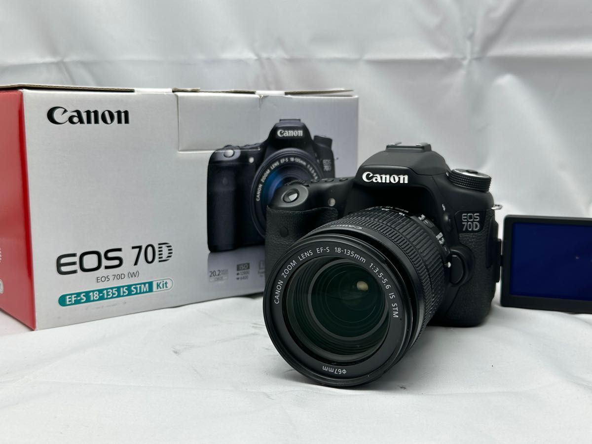 Canon EOS 70D 18-135mm STM レンズキット 中望遠 wifi搭載｜Yahoo 